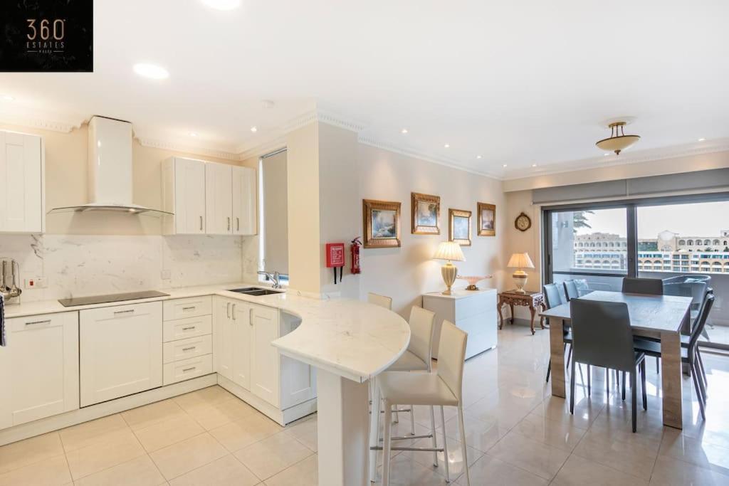 One Of A Kind, Seafront Property In St Georges Bay By 360 Estates Saint Julian's Exterior photo
